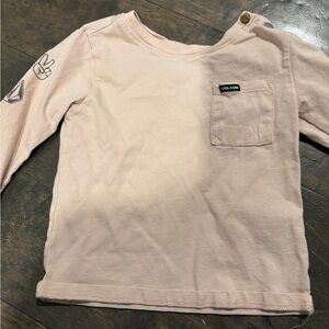 Volcom Kids Light Pink Long Sleeve Tee